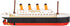 Set 217-Piece 3D Brick Loot Titanic Building Lego Compatible Ship Model Kit, DIY Mini Bricks Puzzle STEM Toy for Adults