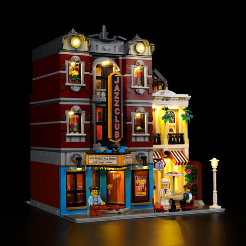 Kyglaring LED Lighting Kit for Lego Jazz Club 10312 Model Building Kit - Classic Version (No Lego Set Included)