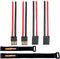 Hobbypark RC Battery Adapter Connector - Male & Female with 12AWG Silicone Cable Wire Extension Lead