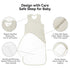 BubblePanda 6-12 1.0 2-Way Rayon Made from Bamboo Sleep Sack Months Tog Ultra Soft Baby Wearable Blanket Toddler Sleep