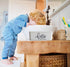 Moorfowl Hello Sweet Cheeks Flushable Wipes Holder Baby Wipes Dispenser Container Cute Funny Rustic Farmhouse Bathroom