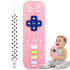 Fu Store Silicone Teething Toys for Infants, Remote Control Shape Teethers for Babies, BPA Free Chew Toys