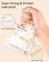 Standing60PCS Milk Bag with Self