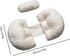 CENRF Side Sleeper Pregnancy Pillow, Foam Pregnancy Sleeping Pillow, Comfortably Pregnancy Support Pillow, Maternity