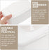 KOMBIUDA Wipe Dispenser with Lid Refillable Decorative Wet Tissue Holder for Home Travel Makeup Storage Container