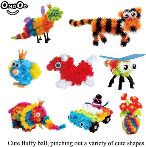 640pcs Building Blocks Connect Toys, Basic Mix Construction STEM Assembling Educational Interlocking Toys for Boy Age 3 4 5