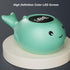 Fafeicy Cute Whale Design Electric Baby Bath Temperature Gauge Waterproof Display Suitable for Newborns Portable