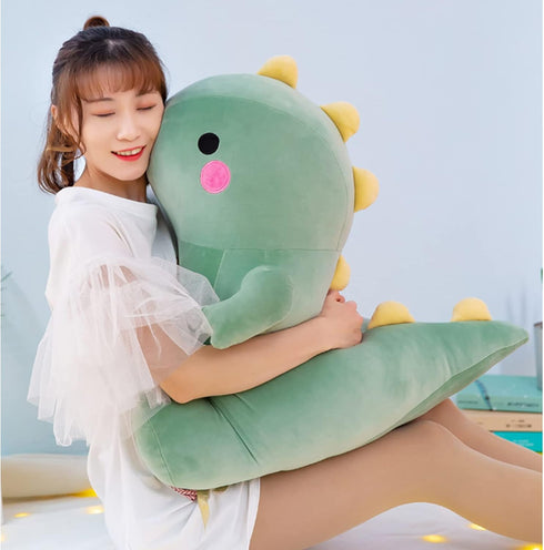 Cute Dinosaur Plush Toys, 8in Fat Dinosaur Stuffed Animals Dolls, Birthday Gifts for Kids Girls Boys