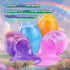 Set 5-12, WATERELF Easter Eggs Slime Kit for Kids, Easter Basket Stuffers DIY Slime Making with Mix-Ins, Reusable Safe