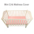 Pack 2 Pack Onacosht n Play Sheets for Baby Girl, Stretchy Jersey Knitted Playard Fitted Sheets Portable Mini Crib