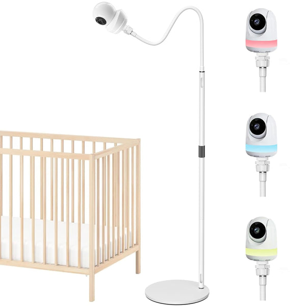 Derebir Upgraded Baby Monitor Floor Stand Holder Mount Compactible with Babysense HDS2 /