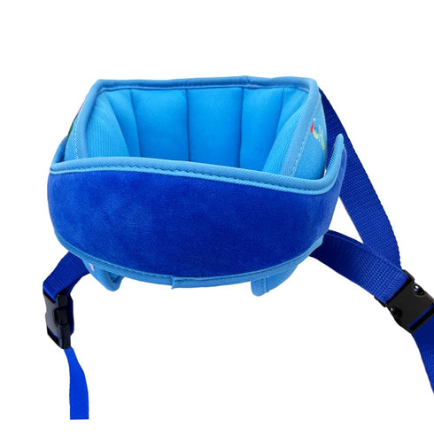 Toddler Car Seat Head Support,Child Adjustable Carseat Neck Support, Head Band Strap Headrest Soft Neck Protection Belt