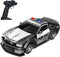 GoolRC 1:12 Scale RC Drift Car 2.4GHz Remote Control Police Car with Lights Siren 4WD High Speed Racing Toy