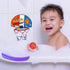 ArtCreativity Mini Basketball Game, 12 Sets with Mini Ball, Back Board Net & Mounting Tape for Kids