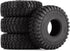INJORA 1.0 Tires-S3 All Terrain Crawler Tires - Upgrade Parts for TRX4M SCX24 AX24 FCX24, 58 * 20mm