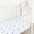 2-Pack, 52'' 28'' Crib Sheets for Boys or Girls Fitted Crib Sheet x for Standard Crib & Toddler Mattres, Soft