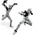 T13 Action Figure (Assembly Completed) 5.54-inch Movable Robot Dummy 13, Hand Painted Desk Decoration