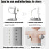 6-36 PandaEar Baby Shower Stand | Adjustable Baby Bath Stand with Safety Handle | Foldable Infant Shower Standing
