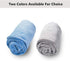 1 MIDDLE ONE C Shaped Pregnancy Pillowcase, Breathable Velour Replacement Cover with Zipper for Maternity Pillow, Cover