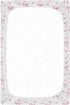 Sheet,39x27IN Pfrewn Crib Sheets for Boys Girls Aesthetic Pink Ribbon Bow Fitted Crib Sheet for Mini Crib Mattress