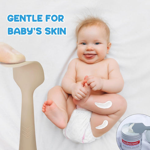 3 pack Baby Diaper Cream Spatula, Seeway Baby Butt Paste Spatula, Diaper Cream Applicator for Newborn Babies-Baby