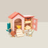 9 Set 3+ Tender Leaf Toys - Chicken Coop - Pcs Miniature Henhouse Farm Animal Toys, Dollhouse Accessories Pretend Play