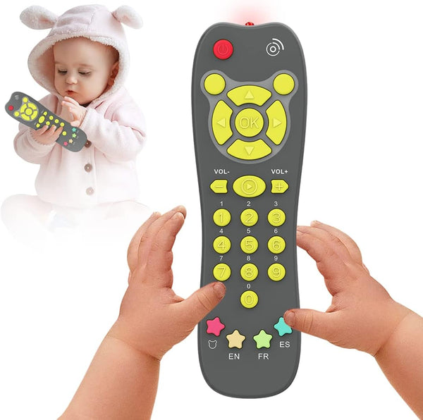 KALUYA Baby Remote Toy, Toddlers TV Remote Control Toy Kids Realistic Play Remote