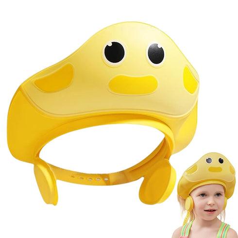 Generic Baby Bath Hat - Toddler Hair Wash Shield, Babies Bath Visor | Waterproof Shampoo Cap, Baby Bathing Cap, infantt
