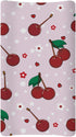 TOADDMOS Changing Pad Cover, Cherry with Floral Print Soft Breathable Diaper Changing Table