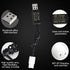 Fytoo 3PCS 9.6V Tamiya Plug USB Charging Cable for Remote Control Car, Truck, Tank, Engineering Car