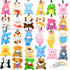 UMEELR Small Stuffed Animal Keychain, Tiny Plush Animals Toys Bulk for Kids