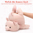 24" MaoGoLan Pink Pig Stuffed Animal Plush Pillow Giant Stuffed Pig Toy, Soft Hugging Piglet Toy for Kid Girl Boy