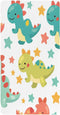 Bseiialft Colorful Dinosaurs Stars Crib Sheets for Boys Girls Soft and Breathable Cotton