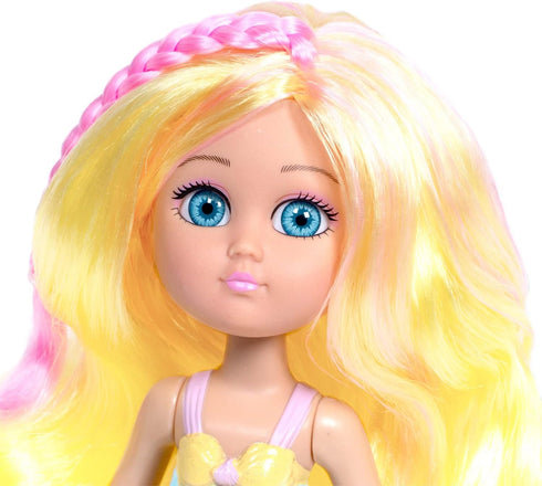 ADORA Water Wonder Mermaid Dolls, Color-Changing Tail in Cold Water, 7" Toy Baby Doll