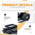 Semoprus Car Seat Stroller, Car Seat Carrier for Airport with Wheels and Compact Fold, Foldable Carseat Travel Cart