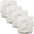 Cozy Cubs Birdseye Fitted Cloth Diaper 100% Cotton, Snaps, Soft Elastics, Two