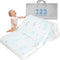 Trifold Pack and Play Mattress, 38"x26" Dual-Sided Memory Foam Pack N Play
