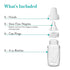 4 Oz, 6 Evenflo Feeding Classic Glass, Twist Bottles, Bottles.