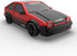 2.4GHz 1:24 4WD Remote Control Car RC Drift Car Scale High Speed RC Cars Vehicle with LED Lights Batteries and Drifting