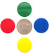Plastic Counters (48): Gaming Tokens in Blue, Red, Yellow, Green for Bingo, Tiddly Winks, Board Games
