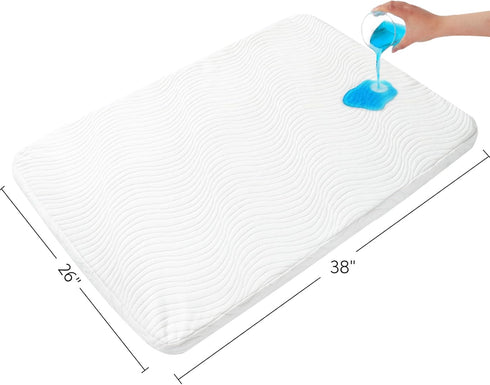 Magik & Kover Pack 38" 26" 1", Pack and Play Mattress x x N Play Mattress Topper Pad with Removable and Washable Cover