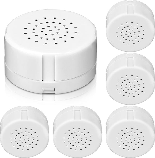 Handepo 6 Pcs White Sound Recorder Voice Recorder Music for Stuffed Animal Toy
