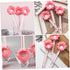 HANABASS Flower Shaped Long Handle Bottle Cleaning Brush Soft Sponge Cup Brush for Household Use for Water Bottles