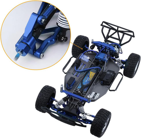 Hobbypark Aluminum Rear Stub Axle Carriers Upgrade Parts for 1/10 Traxxas Rustler VXL, Slash 2WD, Stampede 2WD, Bandit