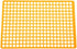 RC Car Rubber Window Net, Luggage Rack Net Scale Accessories for 1/8 1/10 RC Crawler Car Short-Course Truck (Orange)