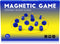 Bameca Magnetic Chess Game with Full-Size Stones, Magnet Game with String, for