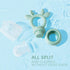 Solids/Frozen 4M+, 2-Pack Baby Fruit Feeder Pacifier, Infant Teether Toy BPA-Free Silicone Pouch & Nipple, Safely