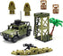 Military Toy Model Car Guard Tower - Weapon Pack Building Block Toys for Boys Age 6-12 Years (173pcs)