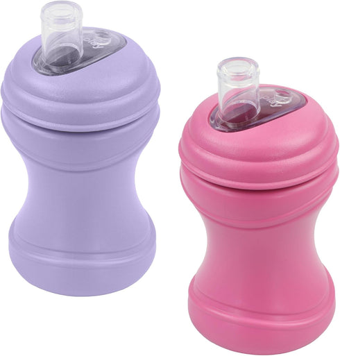 Re-Play 8oz Pack of 2 Transition Sippy Cups for Baby Toddler, Medical