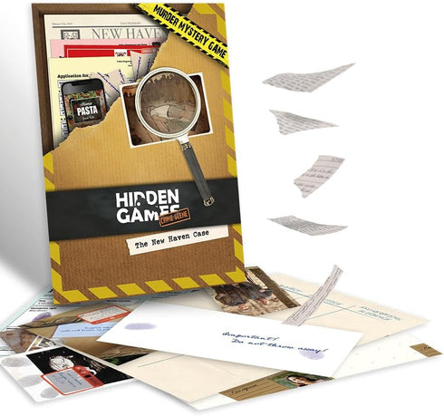 Hidden Games Murder Mystery Game, Solve a Crime at a Folk Festival, Cold Case Detective Investigation with 30+ Clues